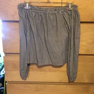 Off the shoulder top